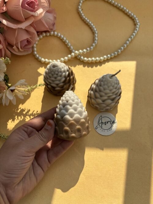 Pine Cone Candle